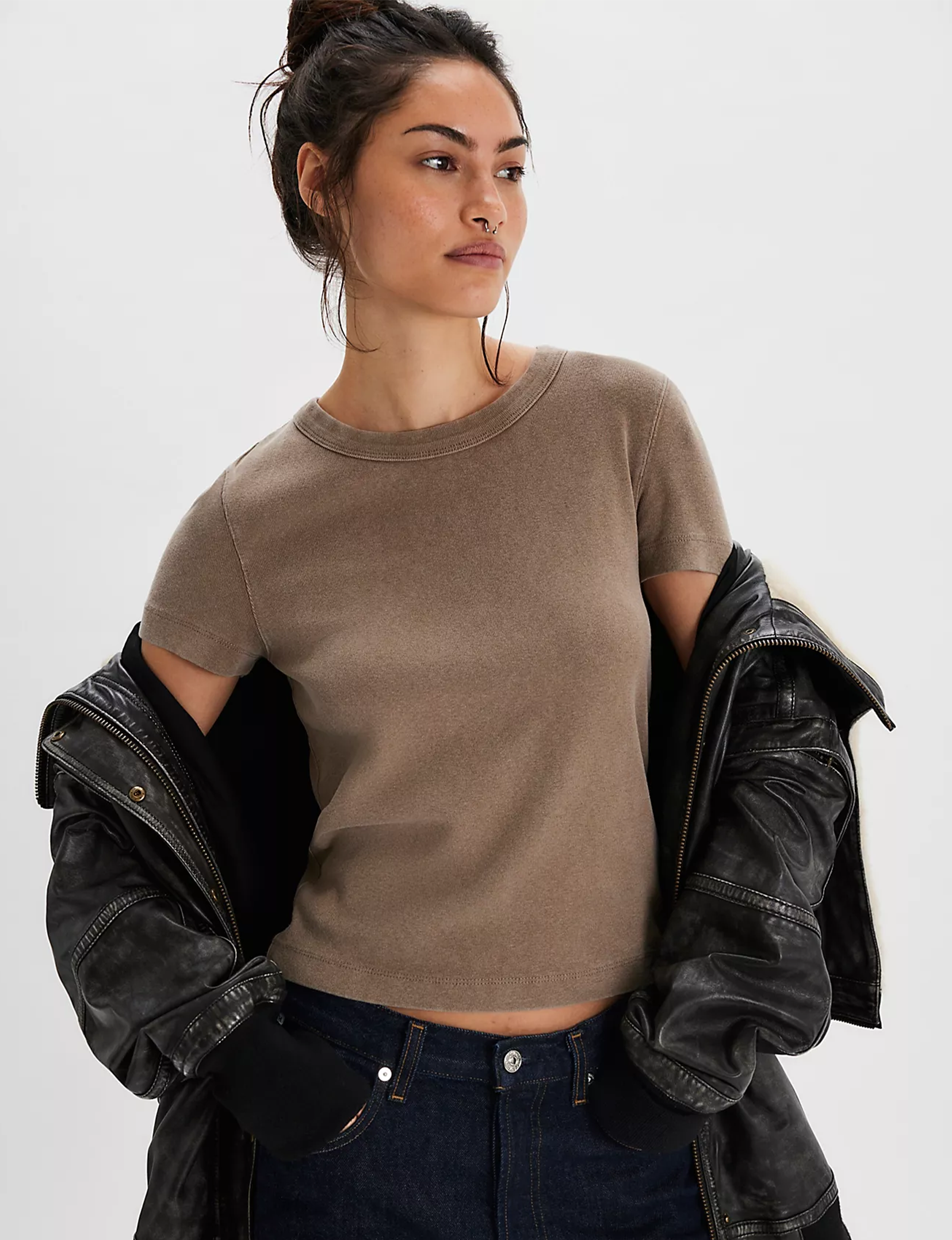 WTF Atlas Crew Tee, Dutch Cocoa