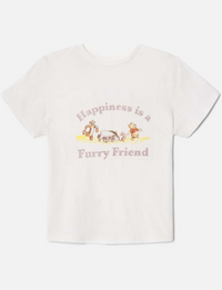 Pooh Friend Classic Tee, Vintage White