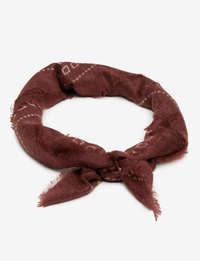 Brooks Bandana, Oxblood