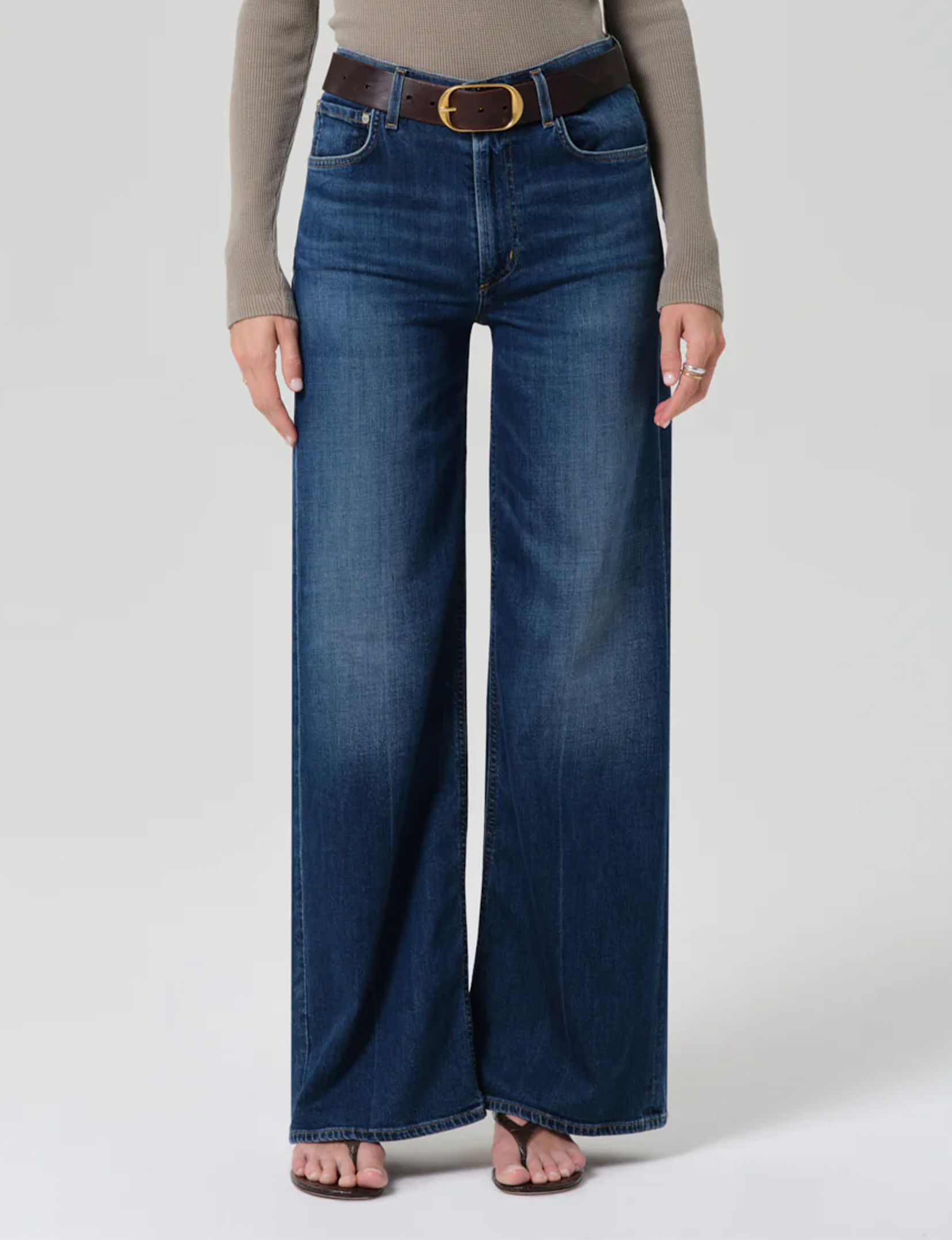 Lyra Long Wide Leg, Elm
