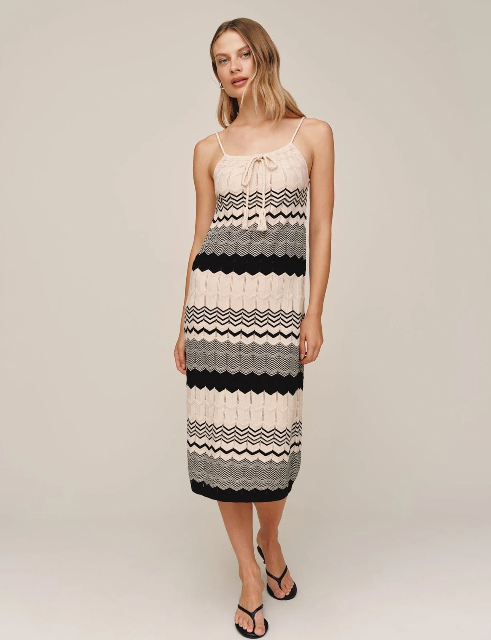 Leyla Dress, Summer Chevron