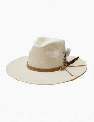 Valencia Straw Hat, Cream