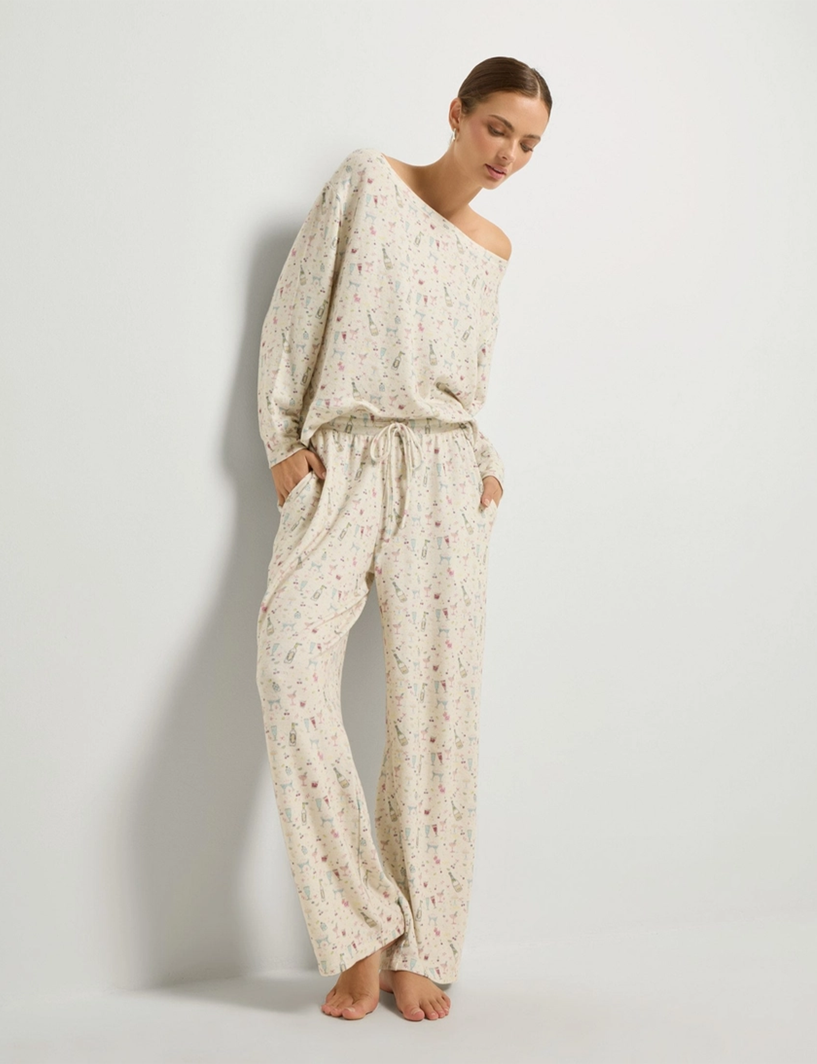 Bright Spirits Sleep Set, Cream