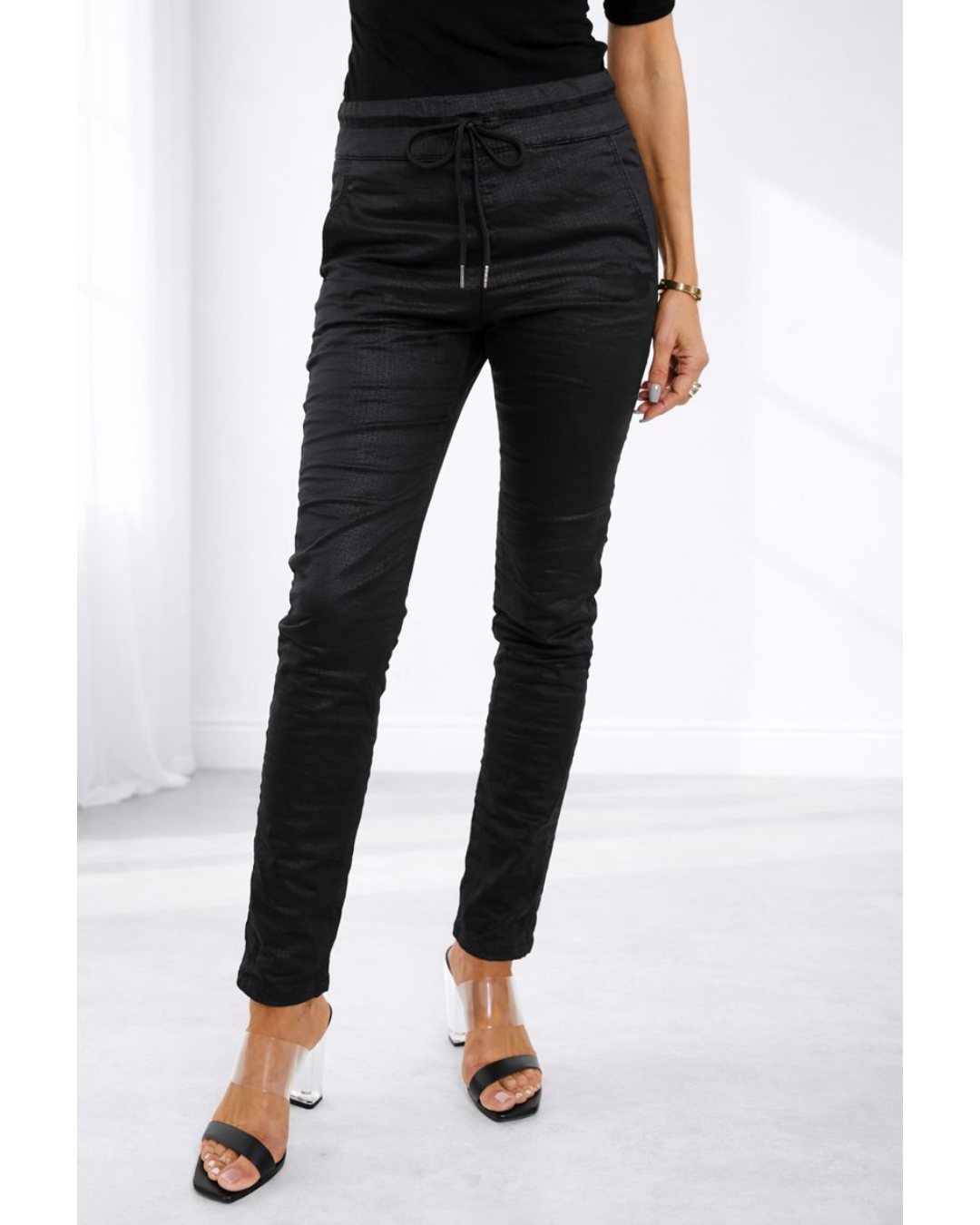 Shely String Pant, Black Original