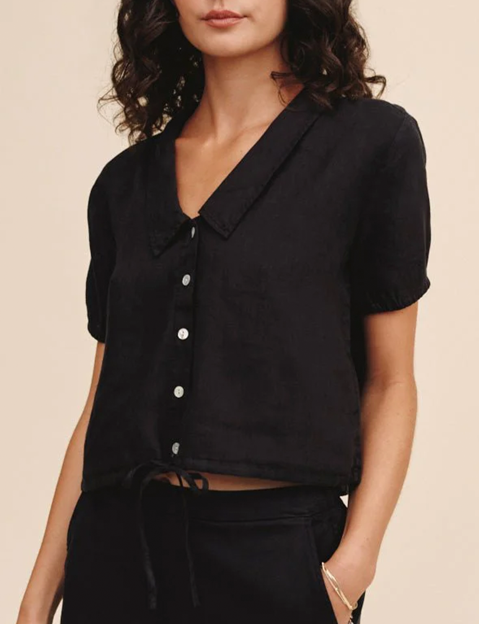 Puritan Shirt, Black
