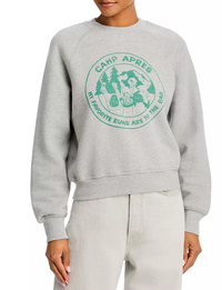 Apres Classic Crewneck, Heather Grey