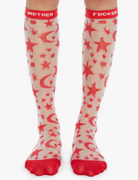 The Ra Ra Tall Socks, Stargazer