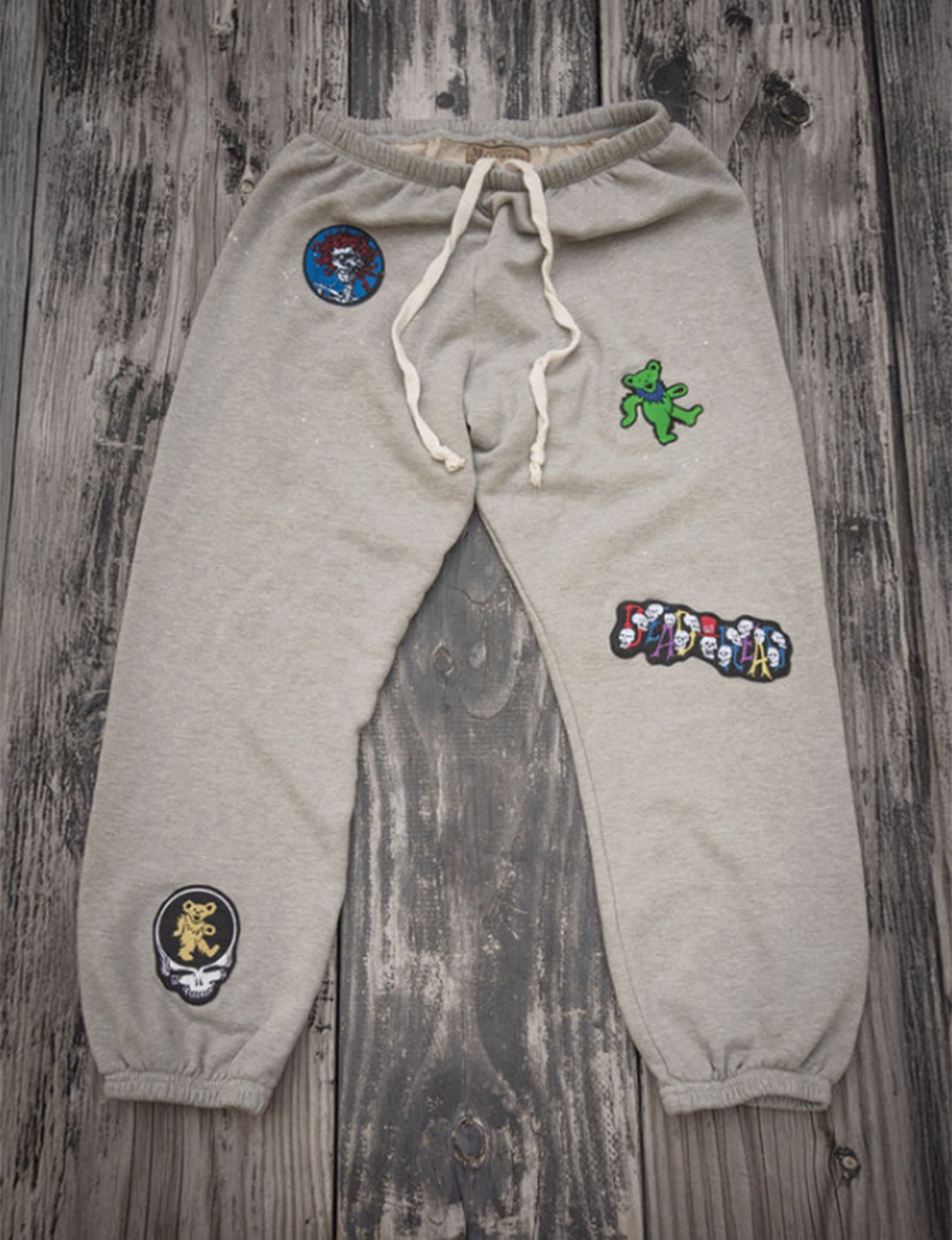 Grateful Dead Sugar Magnolia Sweatpant, Heather Grey