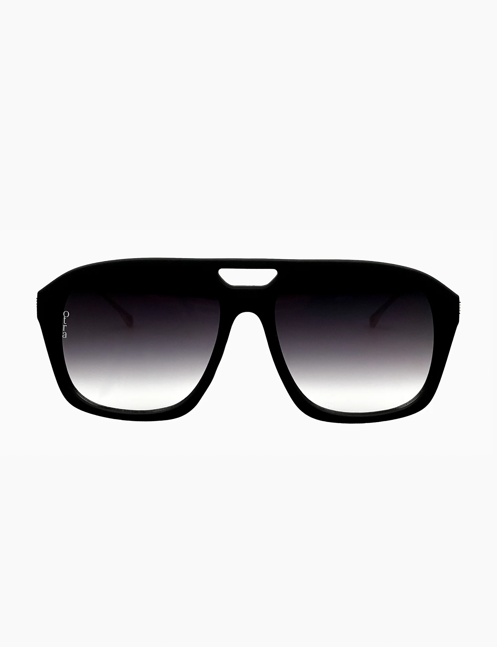 Reina Sunglasses, Matte Black/Fade