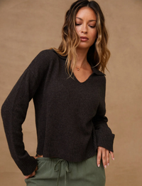 Angie Sweater, Heather Brown