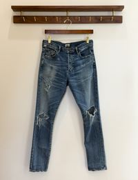 Citizens Of Humanity Corey Distressed Straight Leg Jeans, Medium Wash