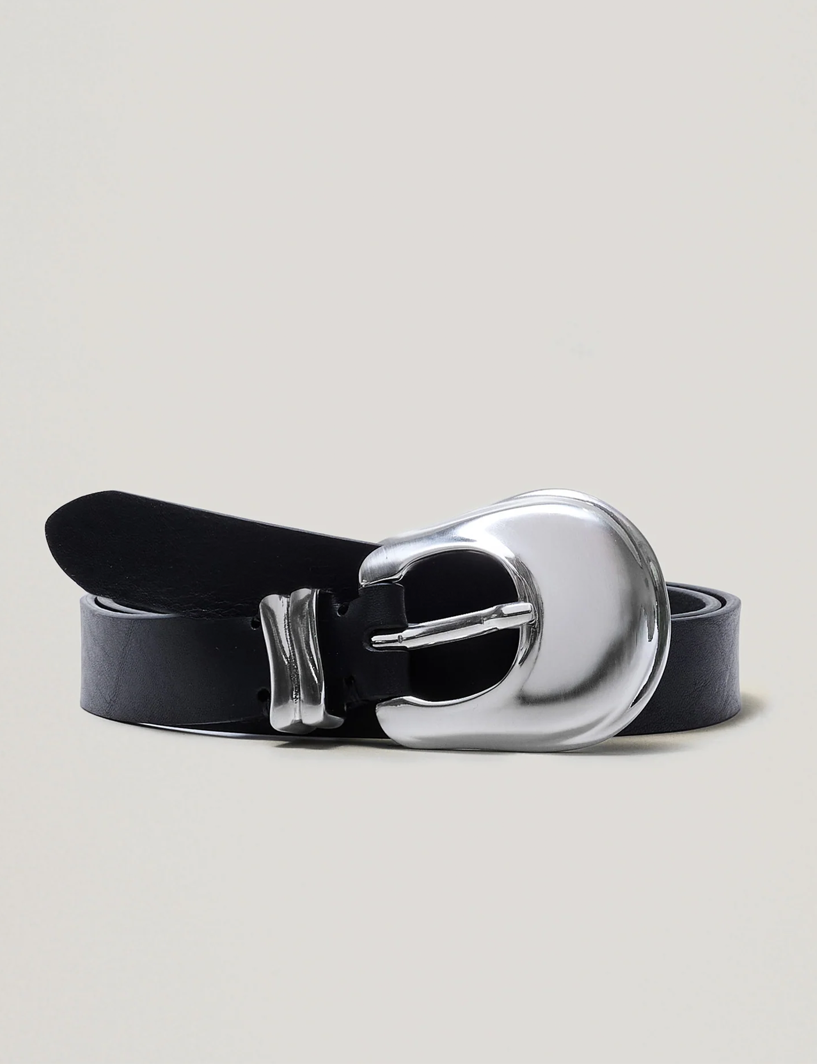Rodeo Belt, Black/Silver