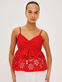 Meru Top, Scarlet