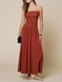 Ezgi Maxi Dress, Brick