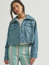 Side to Side Jacket, River Wash