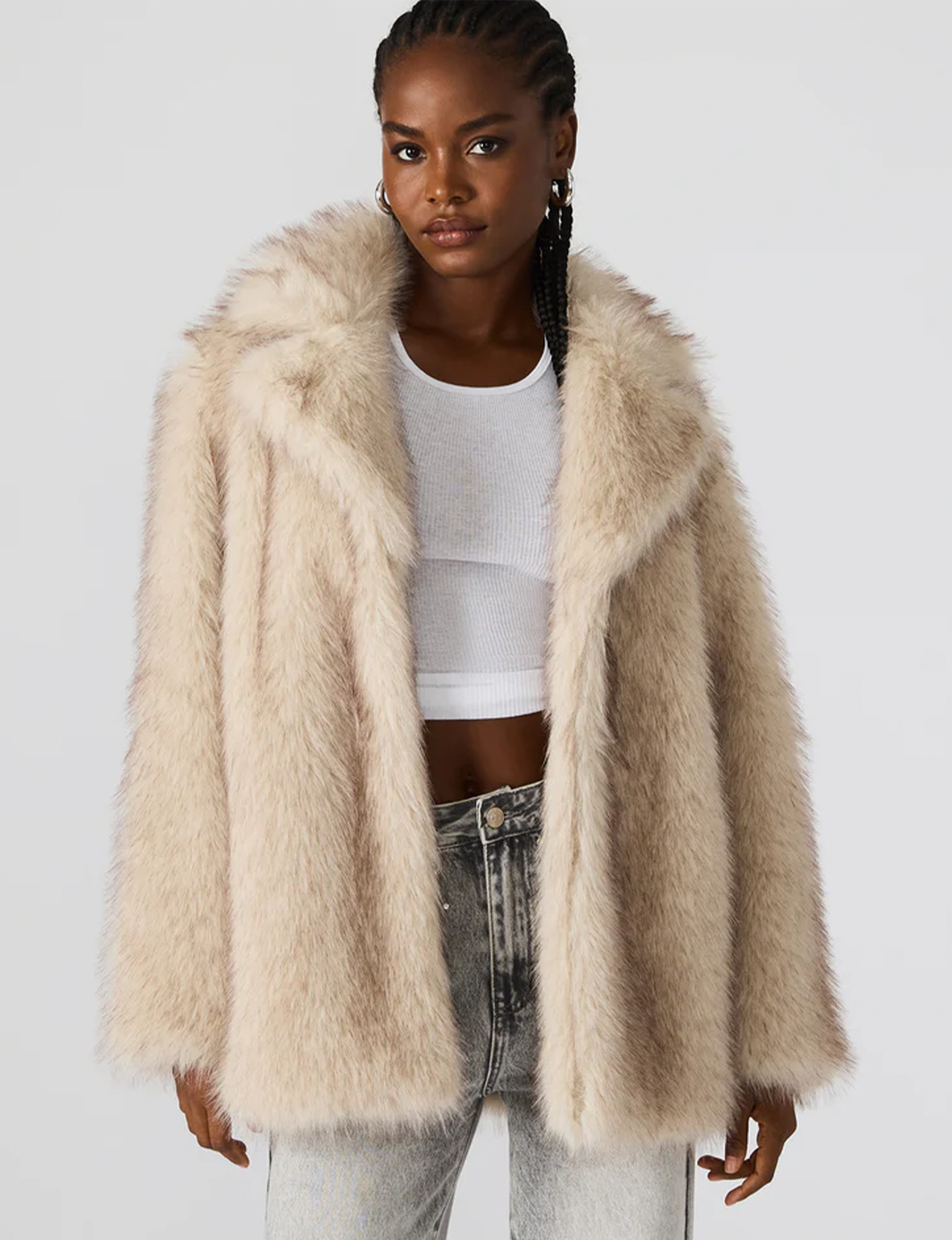 Kindra Coat, Natural