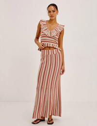 Carmelita Top, Havana Stripe