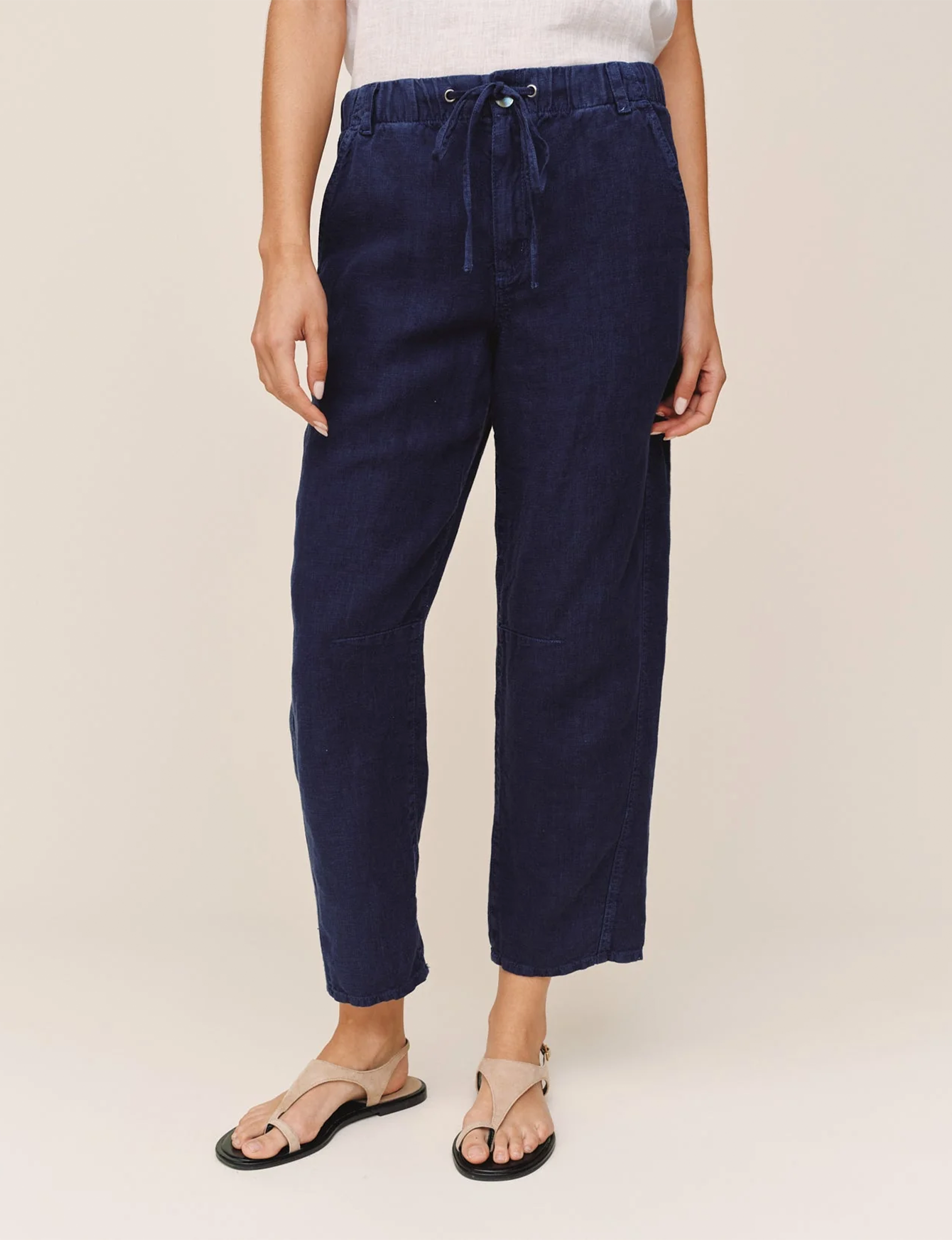 Soft Barrel Pant, Nautical Night