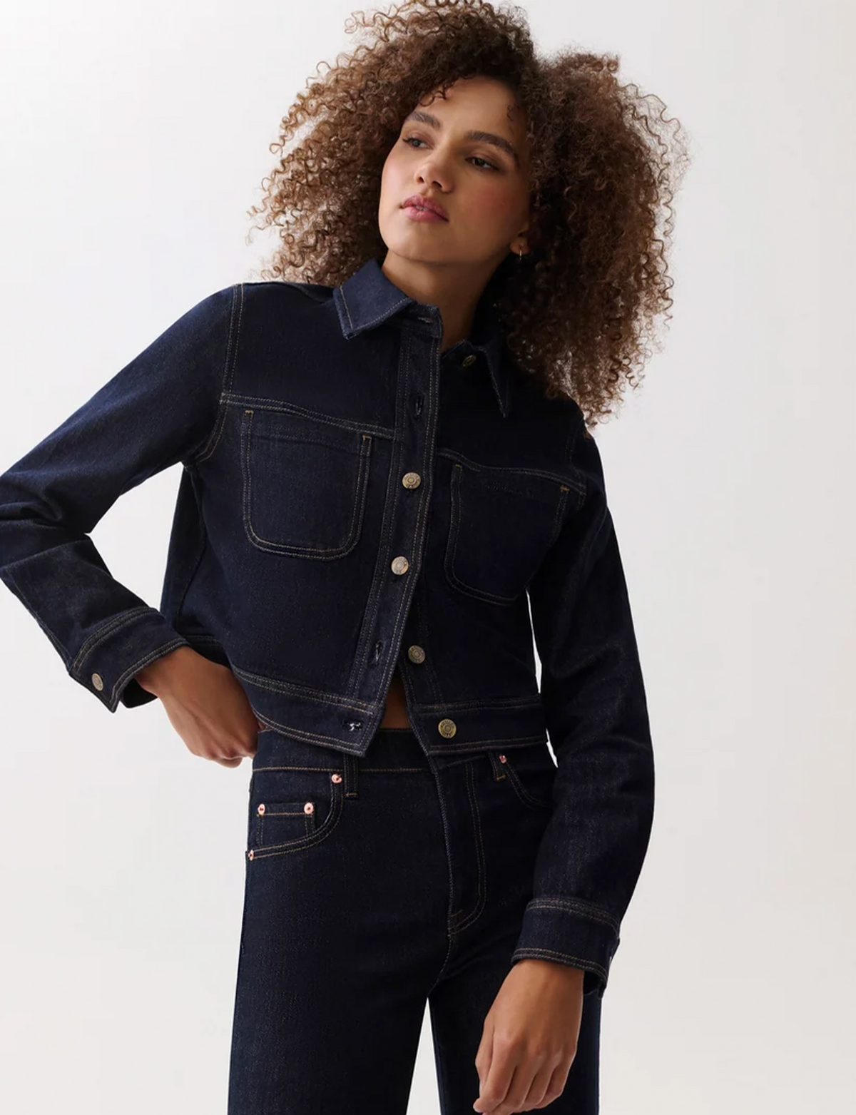 Leonie Denim Jacket, Nightfall
