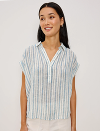 Tuscany Top, Windward Stripe