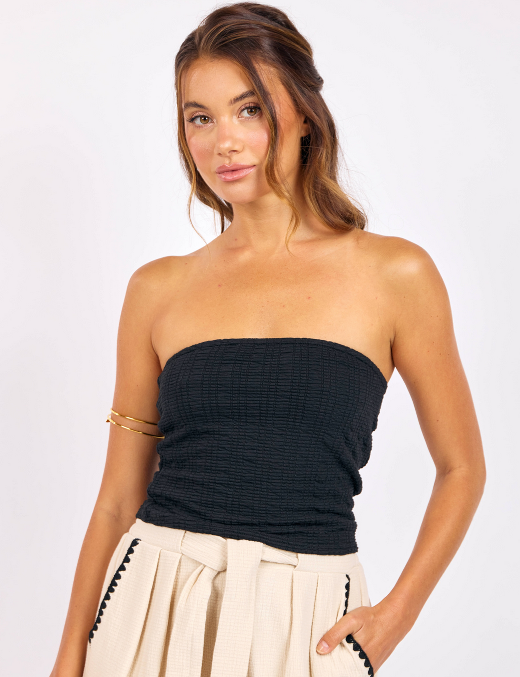 Solo Tube Top, Black