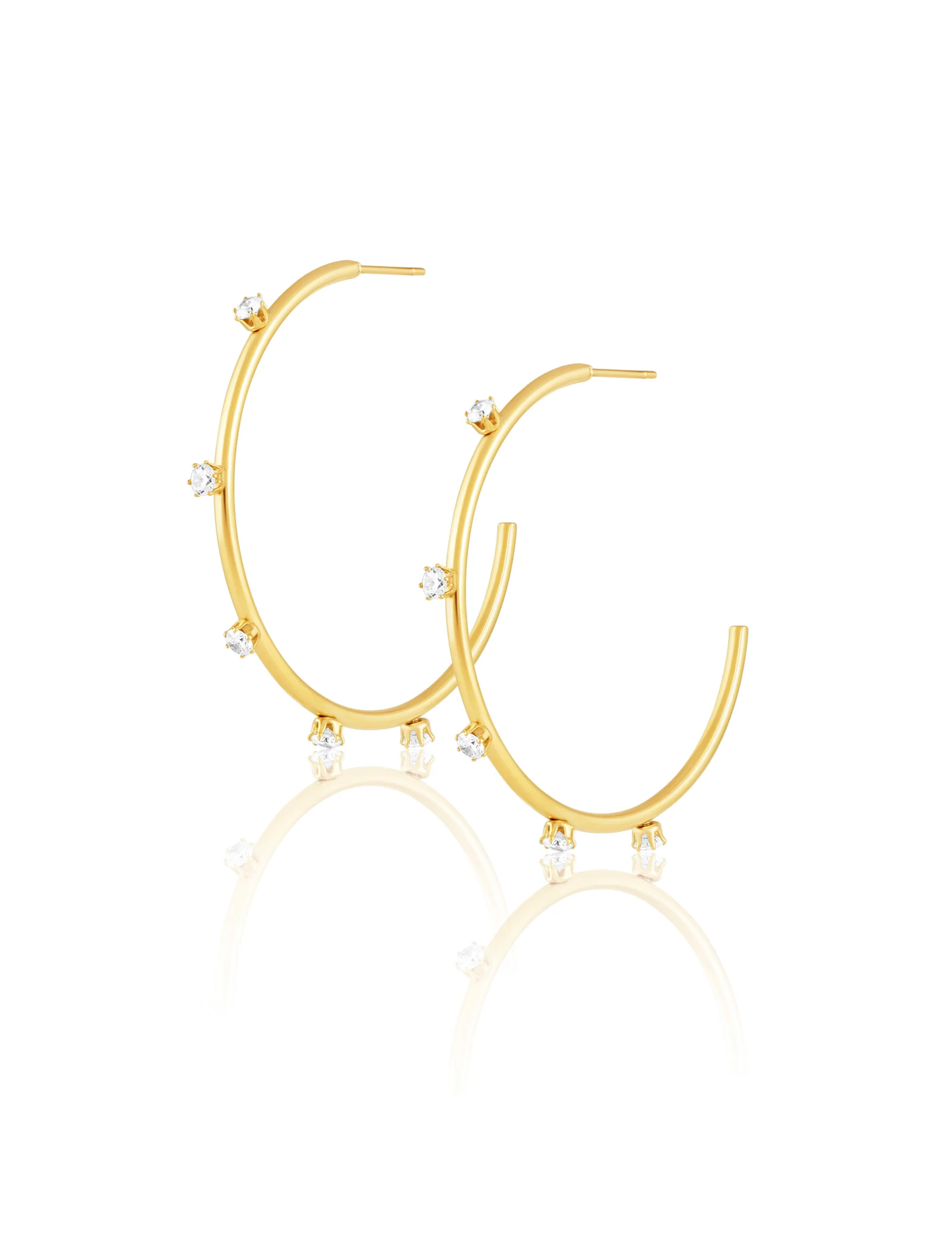 Aster Hoops, Gold