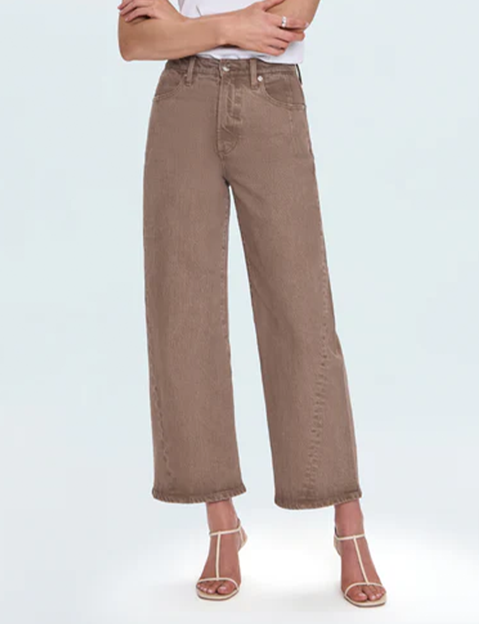 Kyra Ankle High Rise Bowed Ankle, Tannin