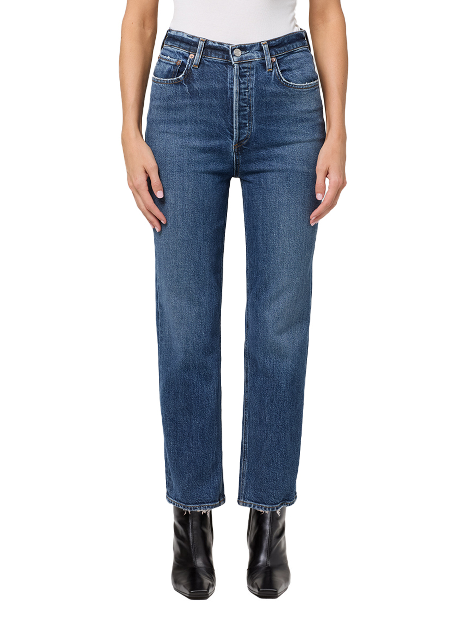 90s Pinch Waist Crop, Solace