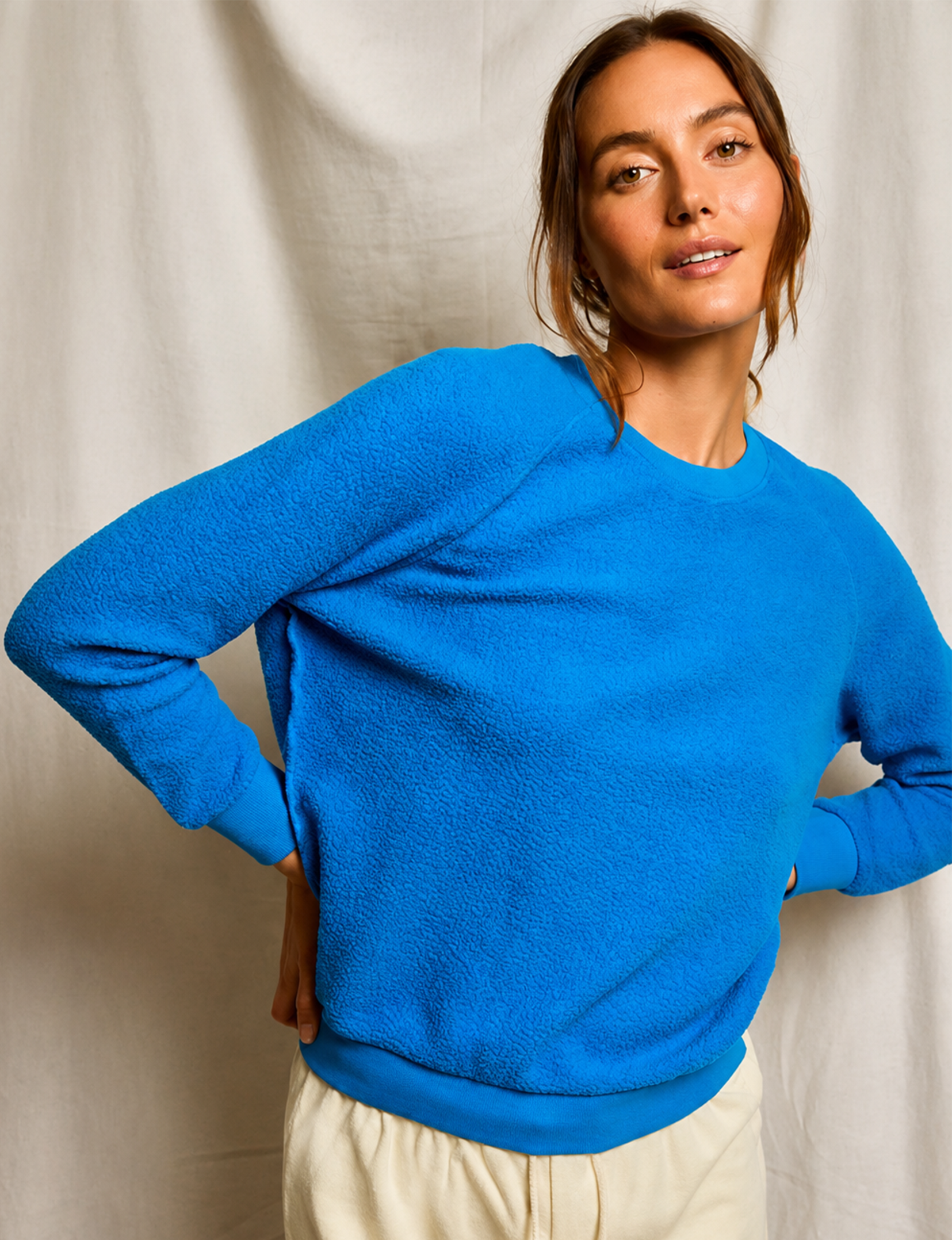 Ziggy Inside Out Sweatshirt, Cobalt