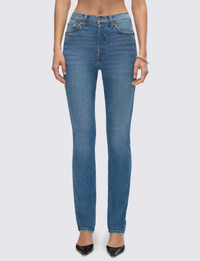 The Dagger High Rise Ultra Slim Jean, Mendocino Indigo