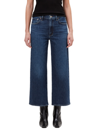 Harper Mid Rise Wide Leg Crop, Echo