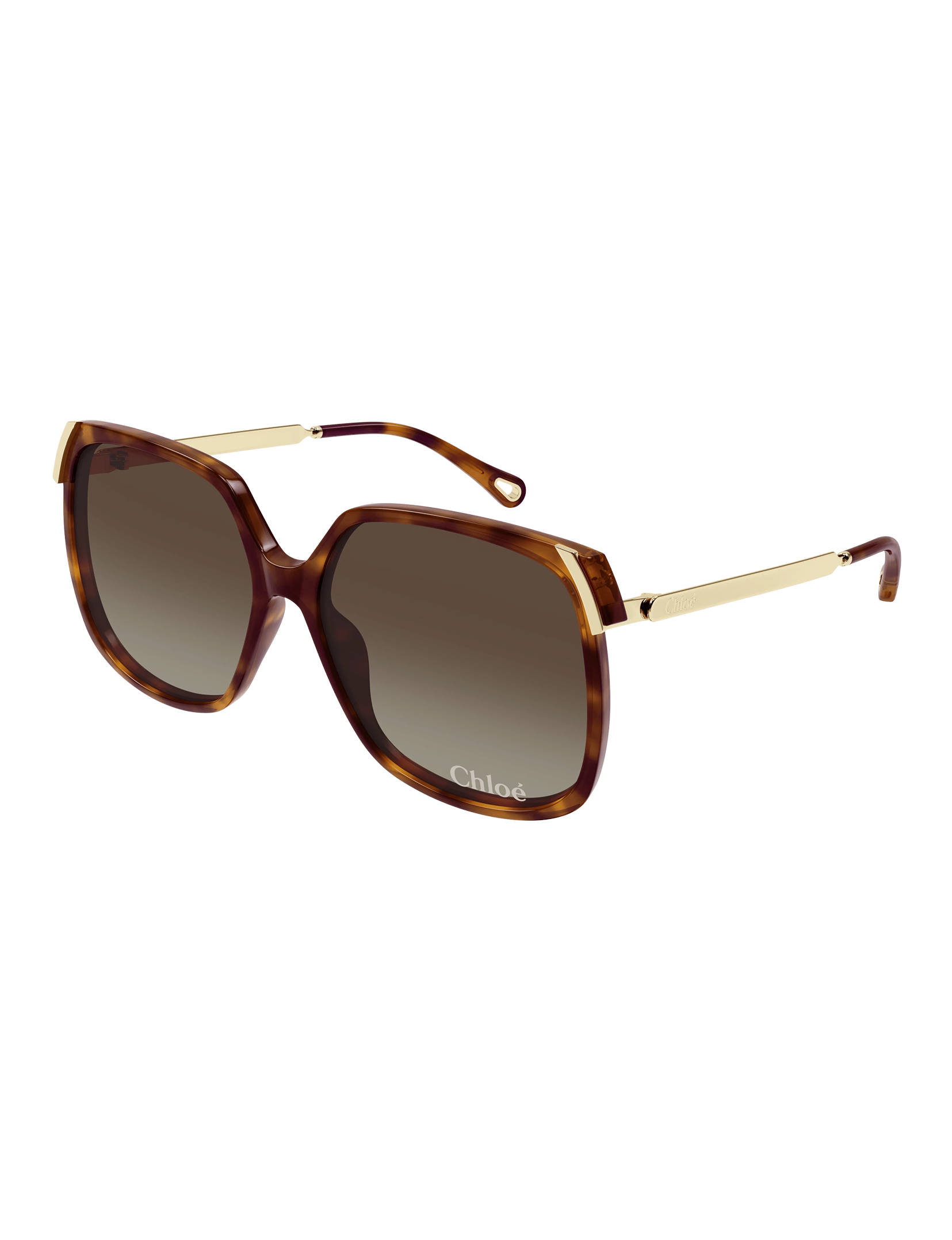 CH0286S-002 Sunglasses, Havana/Gold/Brown
