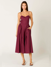 Destene Dress, Plum