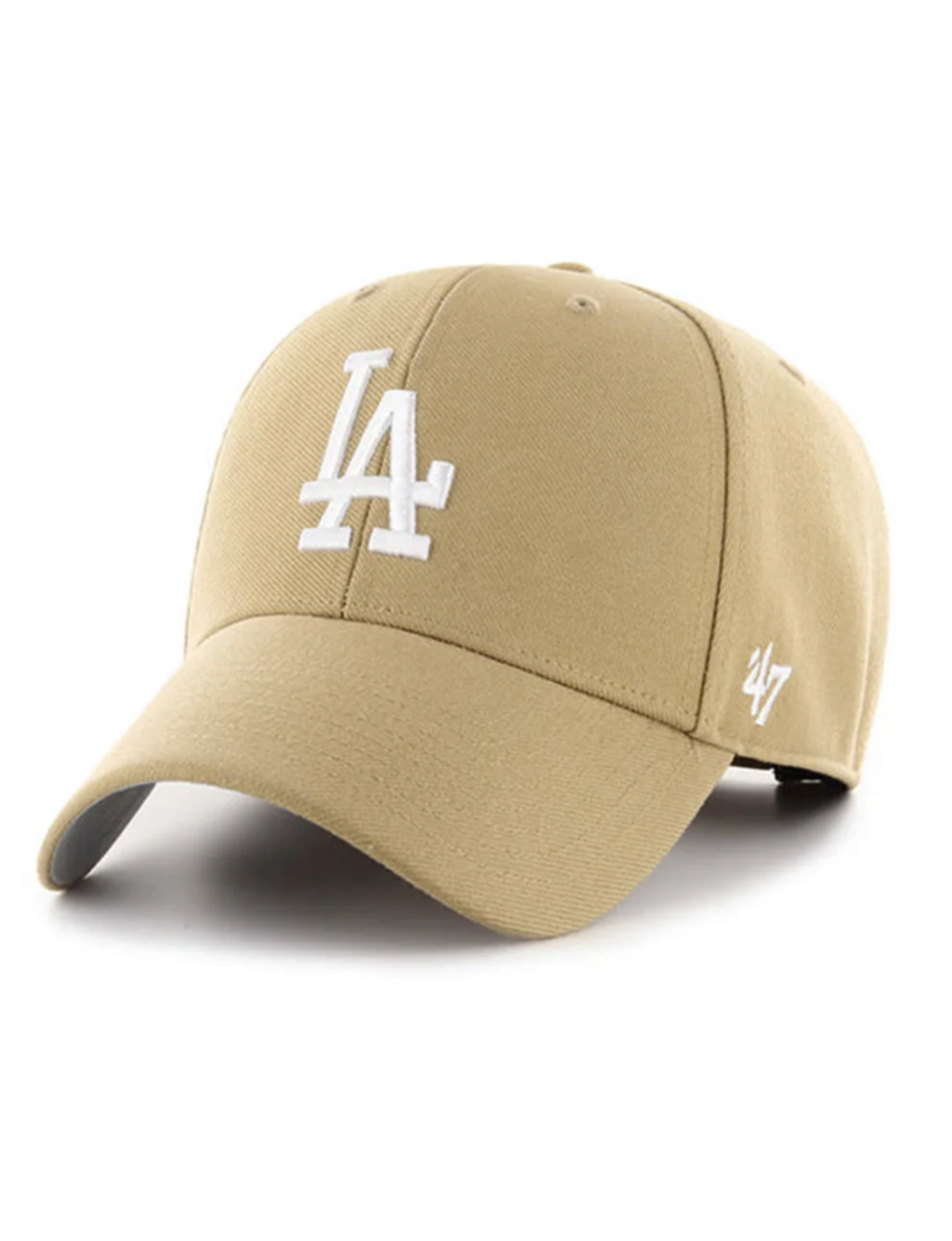 LA Dodgers MVP Ball Cap, Old Gold/White