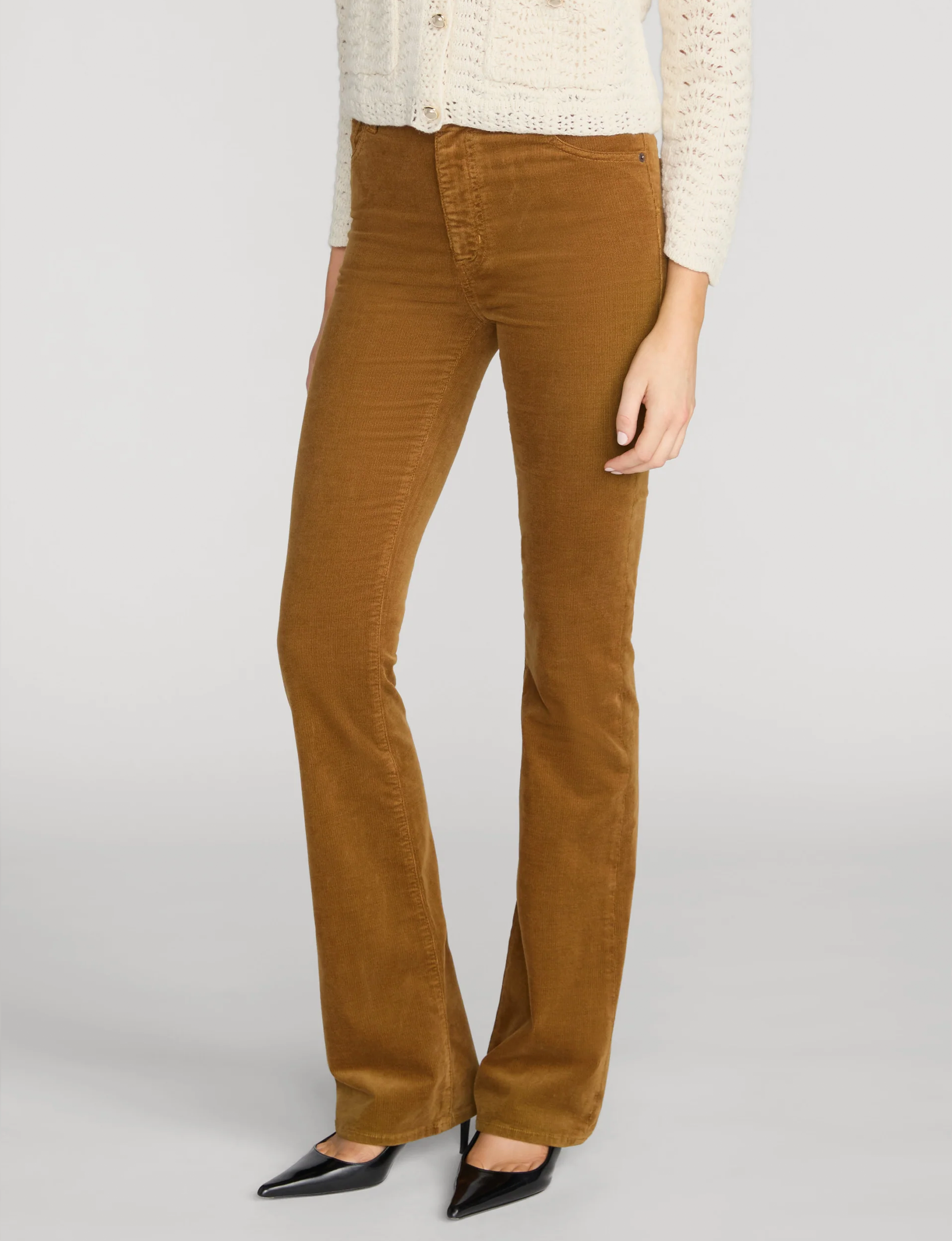 Corduroy Reboot Bootcut, Bronze