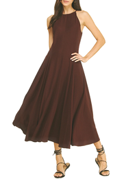 Anatasia Dress, Burgundy