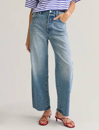 Tate Crop Denim, Ablaze