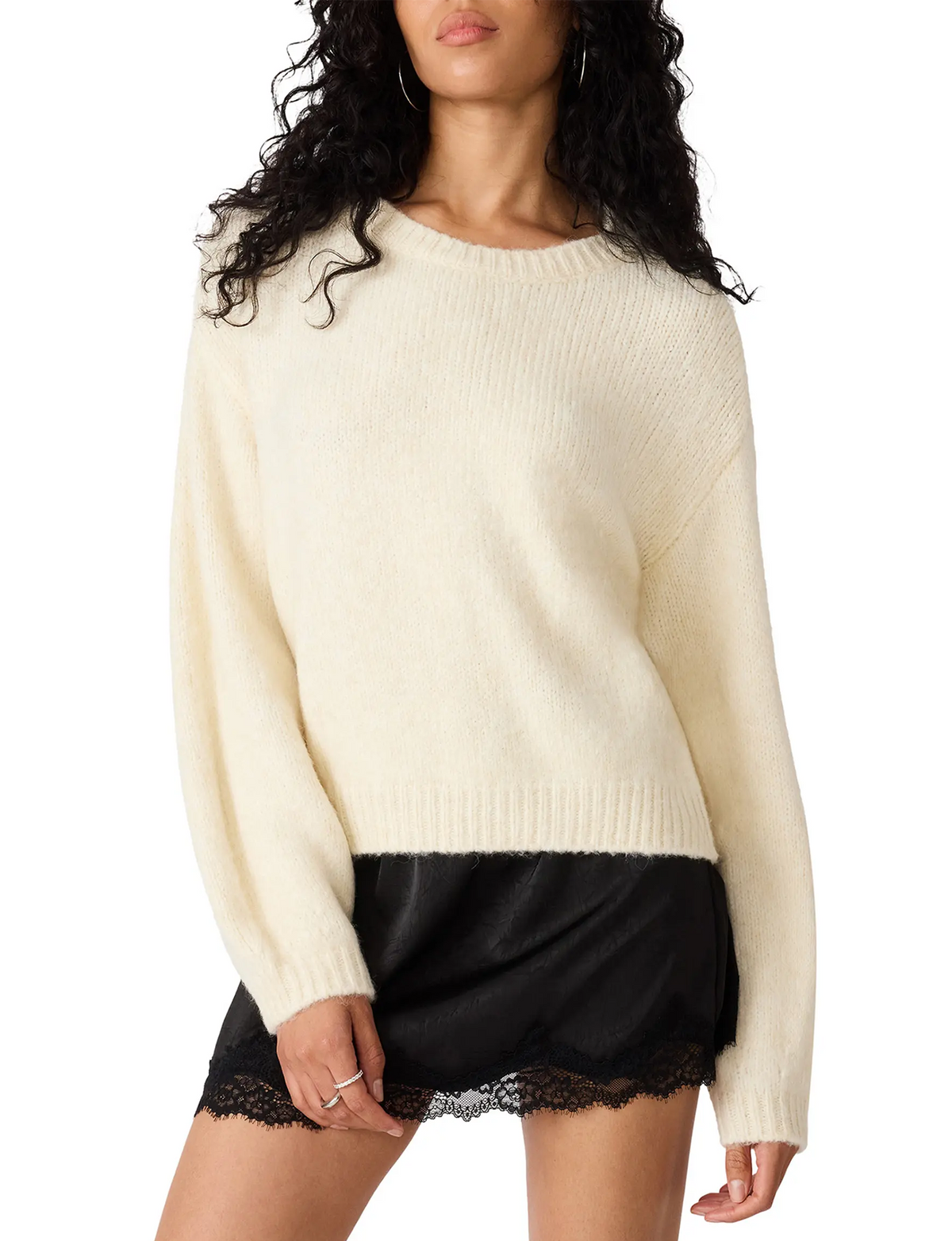 Carmen Sweater, Cream