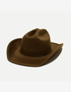 McGraw Felt Cowboy Hat, Tobacco
