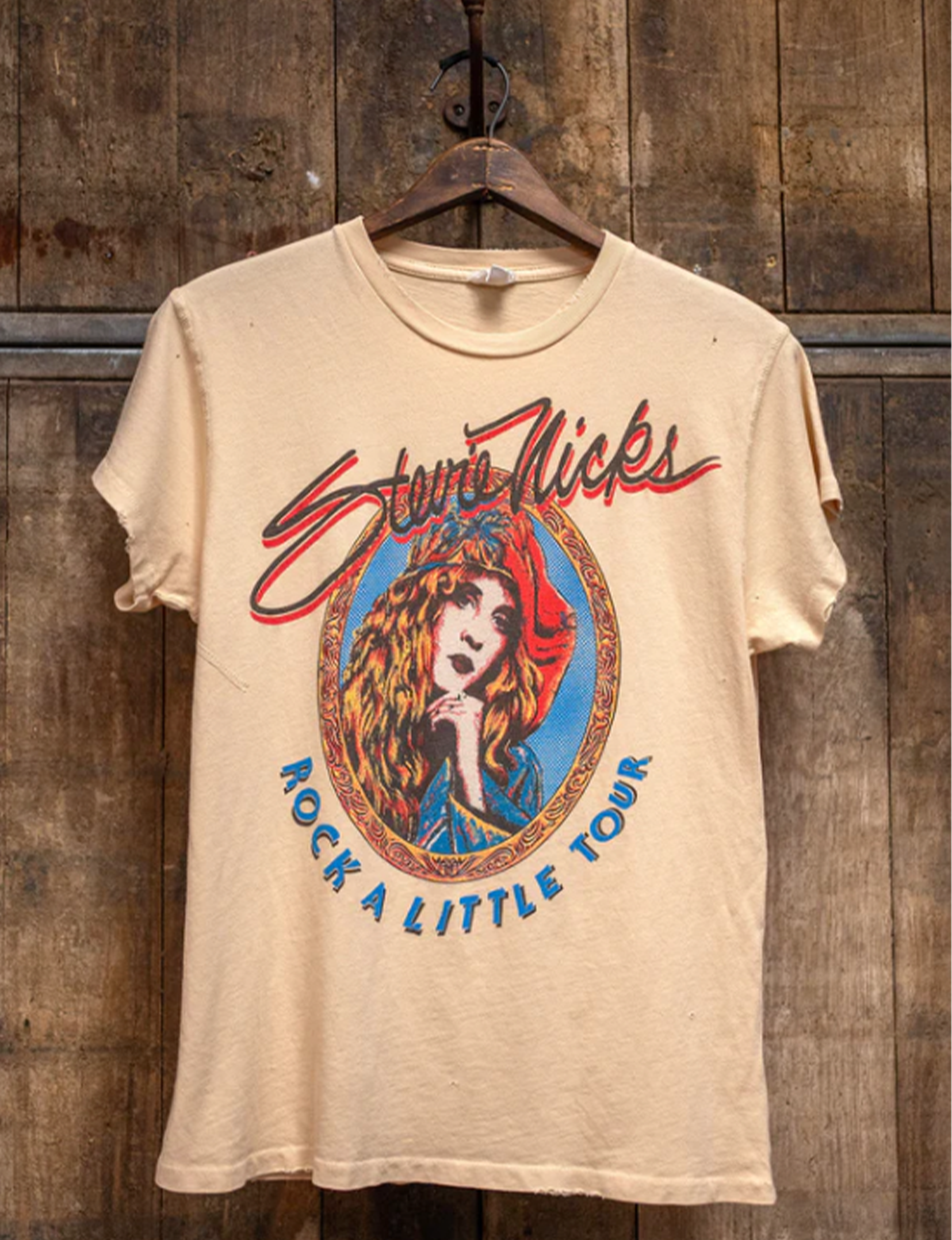 Stevie Nicks Rock a Little Tour Tee Crew Tee, Sun Bleached