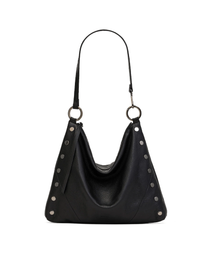 Kyle Large Handbag, Black/Gunmetal