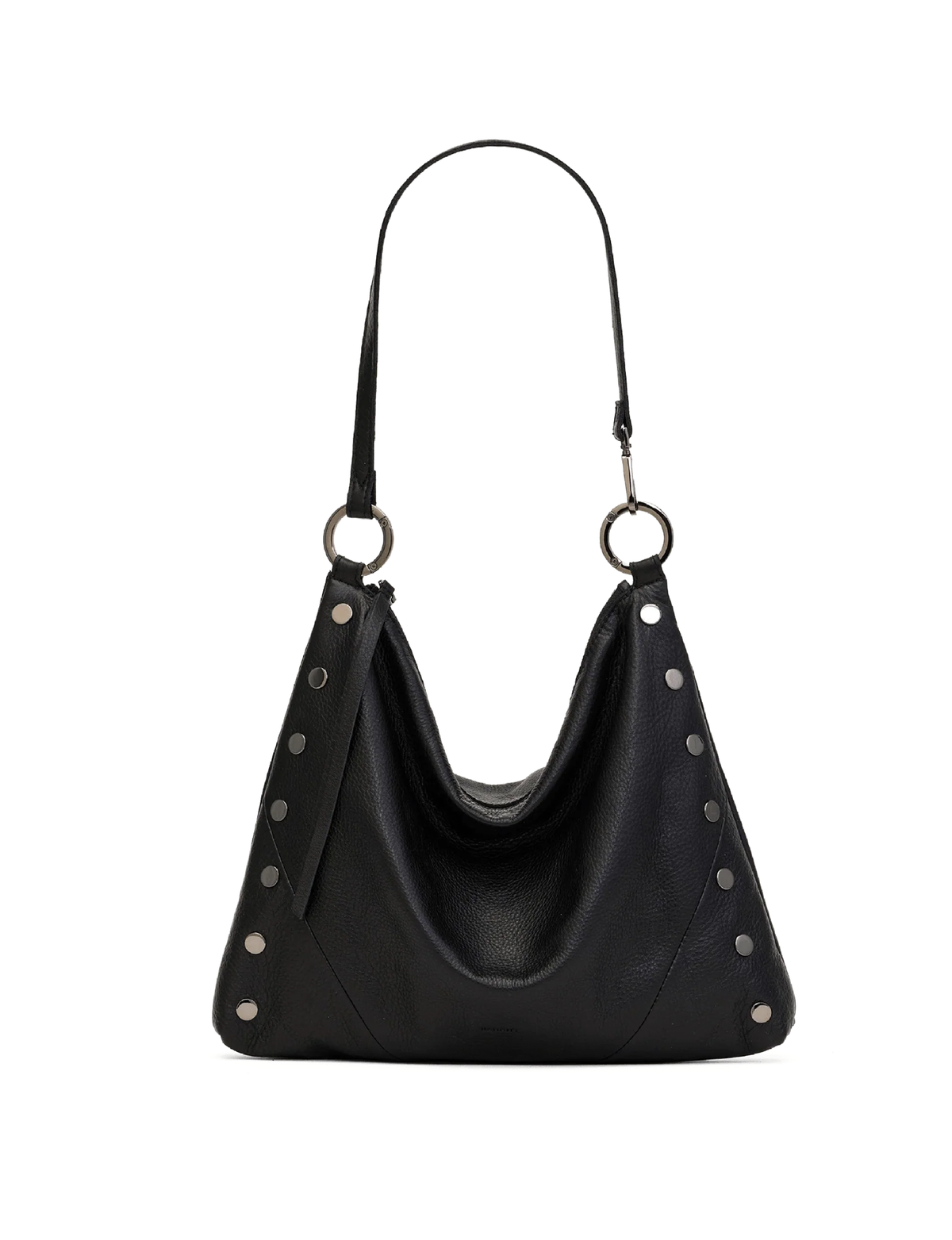 Kyle Large Handbag, Black/Gunmetal