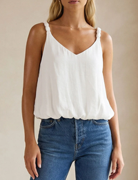 Billow Tank, Off White