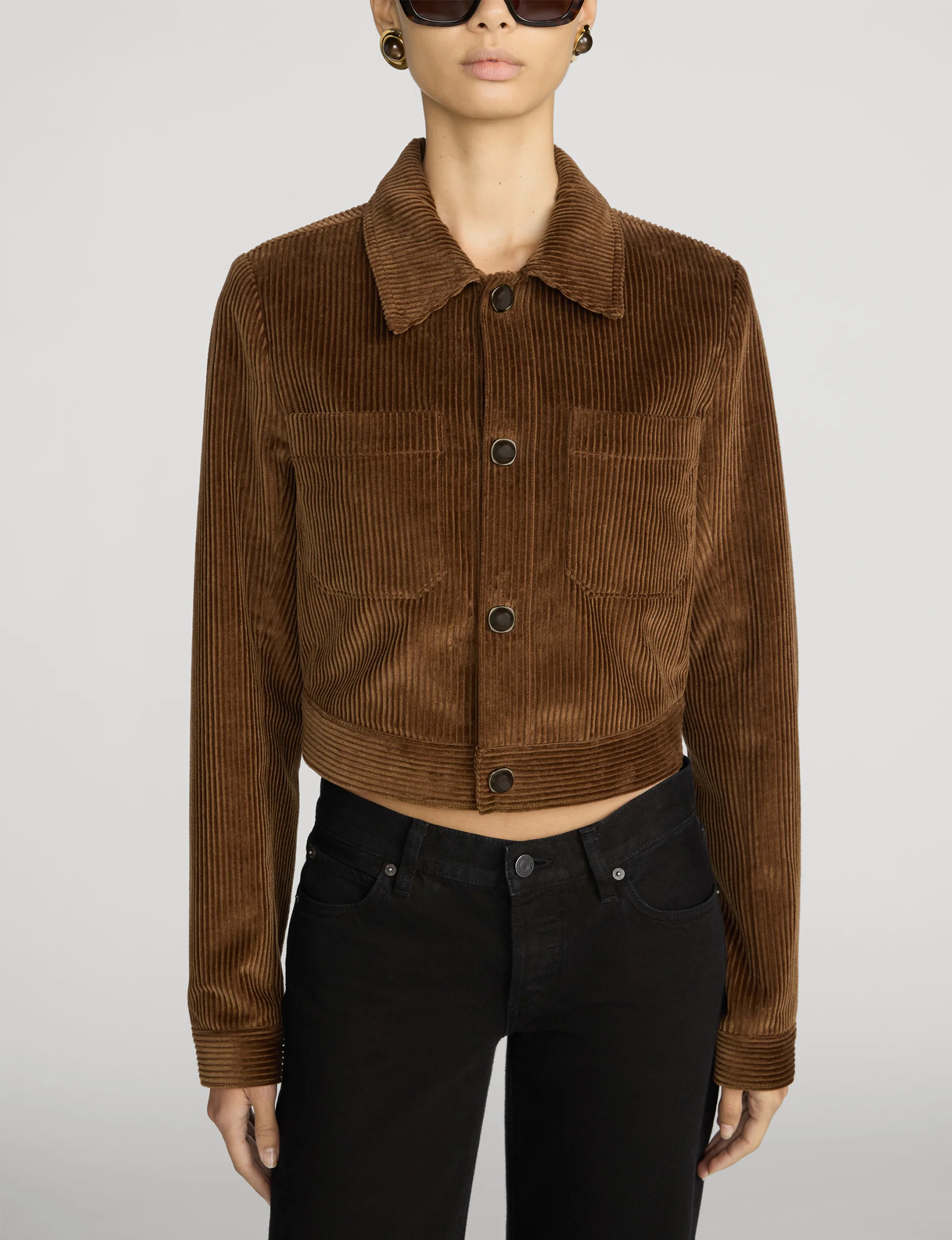 Small Corduroy Jacket, Hazelnut