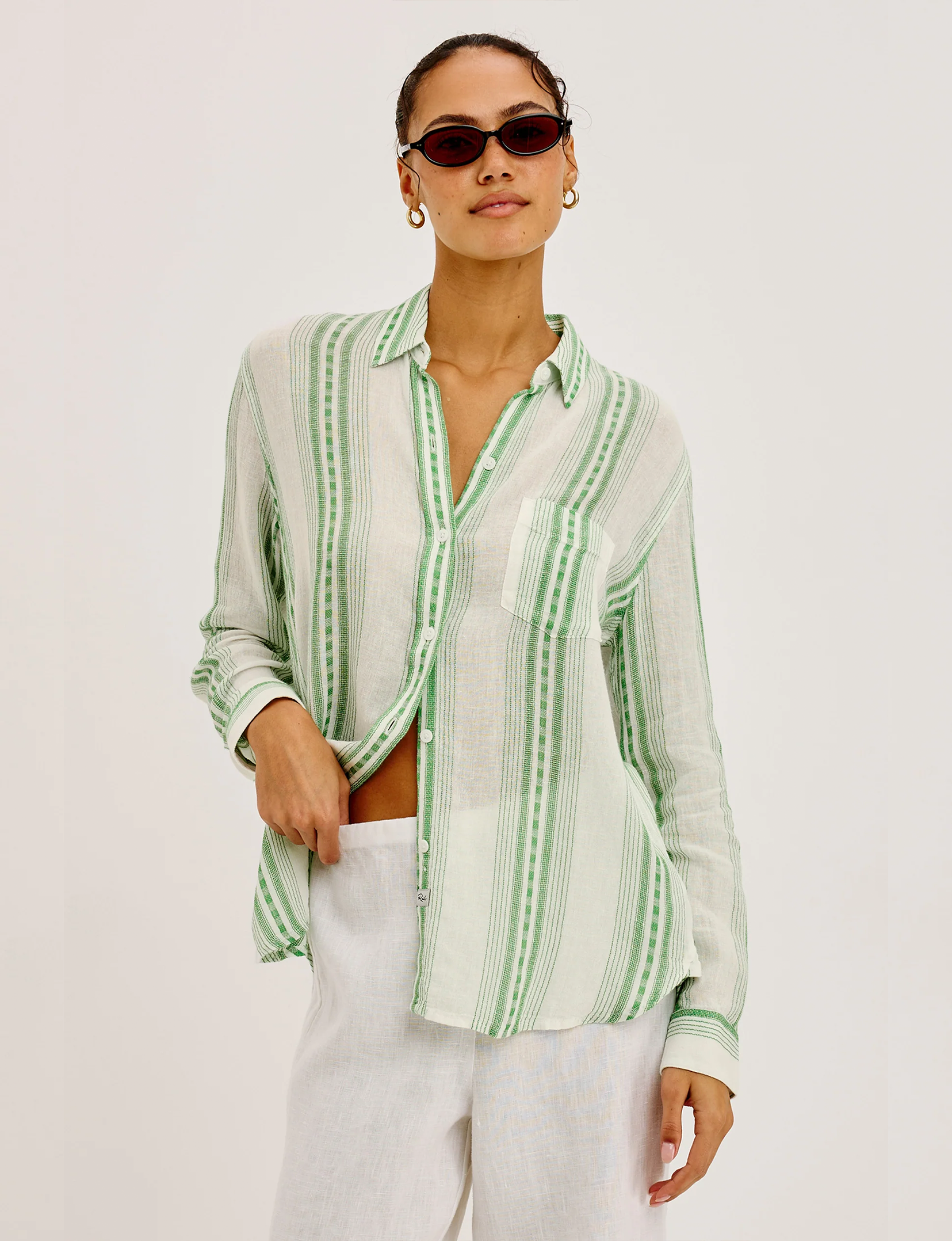 Charli Shirt, Margarita Stripe
