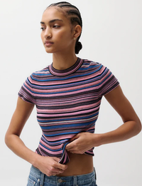 Selene Tee, Egyptian Blue/Multi