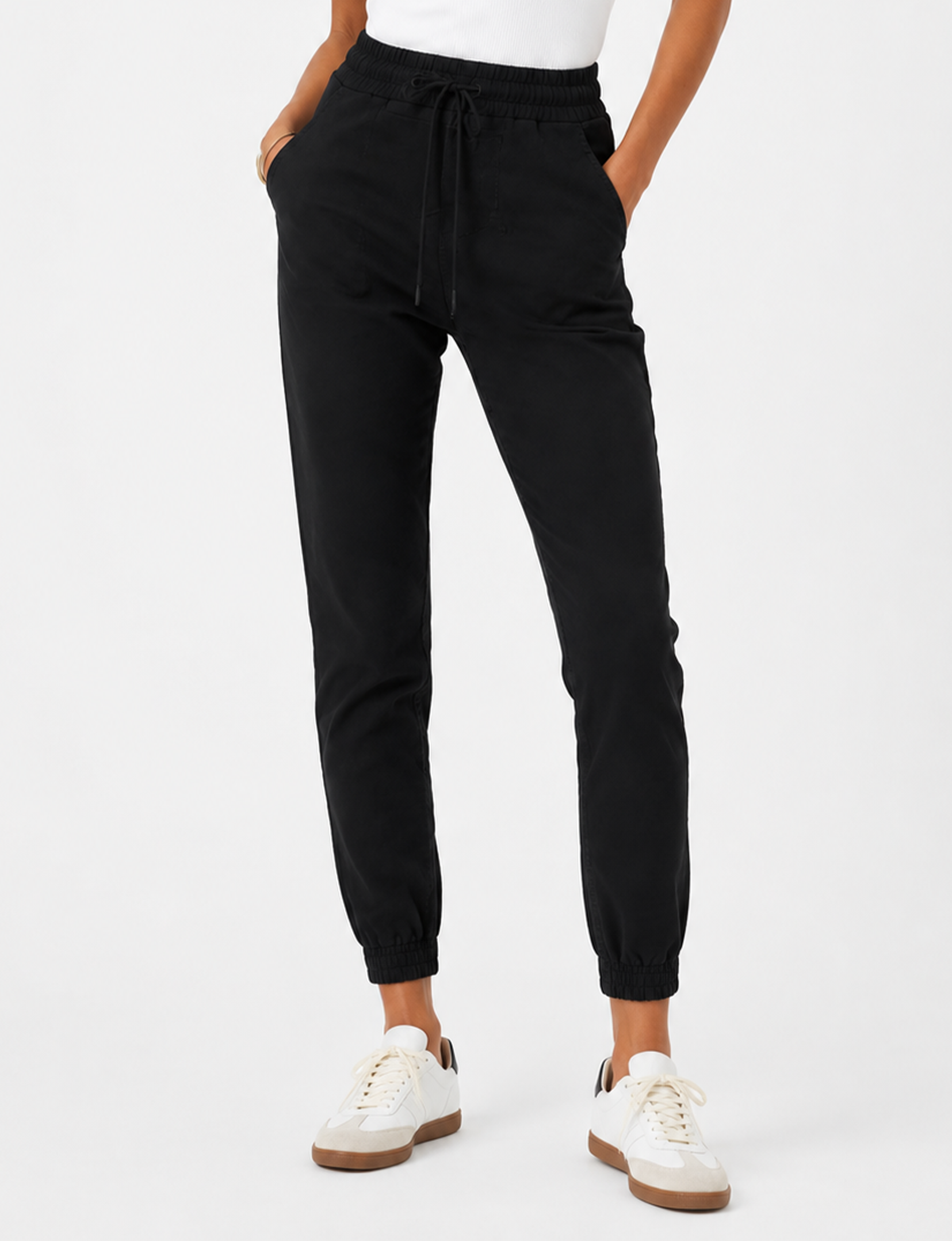 Tali Jogger Pant, Black Canvas