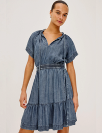 Corvera Dress, Blue Ridge