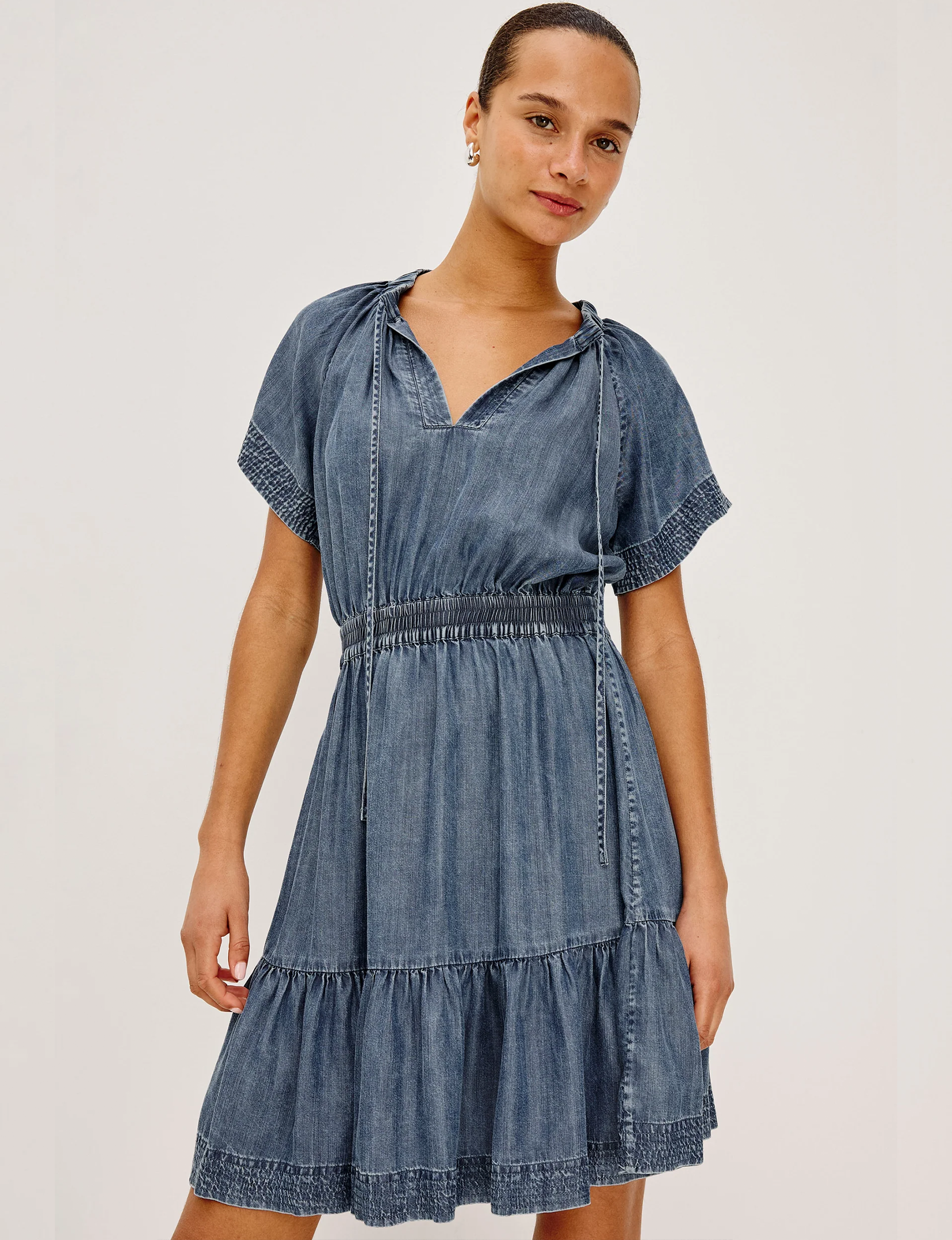 Corvera Dress, Blue Ridge