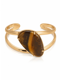 Desert Tide Cuff, Tiger's Eye